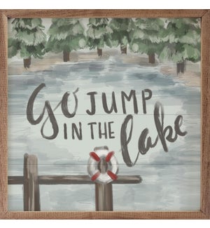 Go Jump In The Lake By Emily Wood